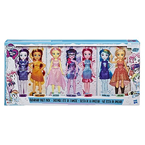 My Little Pony Equestria Girls Friendship Party 7 Doll Pack Multicolor