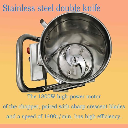 BEILOCKERY 110V 32L Meat and Vegetable Blender Silver