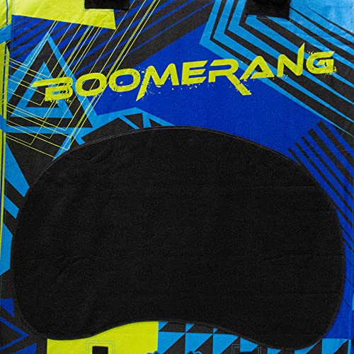 White Knuckle The Boomerang - 3 Rider Inflatable Towable Tube Blue / Yellow