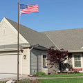 Eder Flag Special Budget 25 Foot 4 PC Bronze Anodized Flagpole