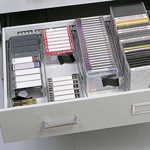 Safco Audio Video Media Cabinet Light Gray