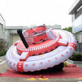 HOAELOS Inflatable UFO Courtyard Lawn Decoration Space Party Themed 13.1 Feet Style A