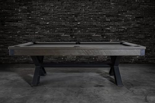 Empire USA Nixon Billiards - Portland Slate Billiard Pool Table Barnwood