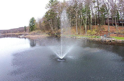 Fawn Lake Fountains FLF Pro-1000 Pond Fountain with 1 HP Pump and 7 Display Patterns