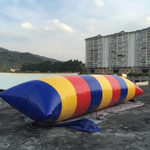 GEPAS 8M X3M Water Bounce Inflatable Water Game Trampoline Sled Slide E as Picture Show