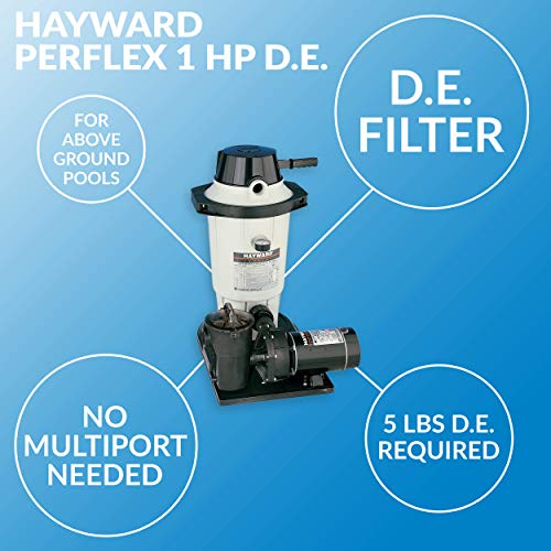 Hayward W3EC50C93S Perflex Filter Pump System Gray
