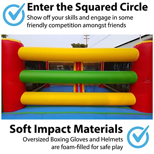 TentandTable Inflatable Boxing Ring 18' x 18' Multi-color