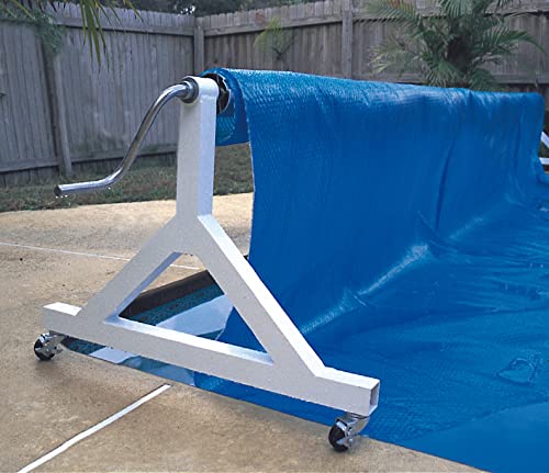 Horizon Pro Solar Cover Reel for Inground Pools White