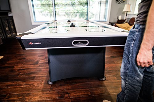 Atomic Blazer 7’ Air Hockey Table White & Black