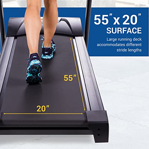 XTERRA Fitness TR300 Folding Treadmill Black