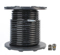 Schieffer Co. 3/8in. x 250ft. 4000 PSI Thermoplastic Sewer Jetter Hose with 8.0 Orifice Button Nose and Rotating Nozzles Clear