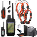 Garmin Alpha 300i Handheld Dog Tracking & Training System Bundle with 4X TT25 Collars Black