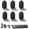 Motorola Solutions 6 x CLP1010e 1-Channel 2-Way UHF Business Radio with Multi-Unit Charger Black
