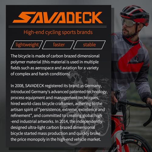 SAVADECK Carbon Road Bike T800 Shimano 105 R7000 22-Speed New Green 56cm