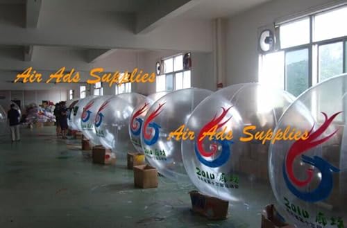 Air-Ads Supplies 16ft Giant Inflatable Flying Strawberry Helium Balloon Red