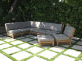 WholesaleTeakFurniture Ramled 7 Piece Sectional Sofa Set with Cushions