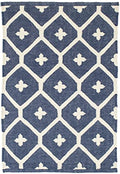 Dash & Albert Elizabeth Indoor/Outdoor Area Rug 9' x 12' Navy