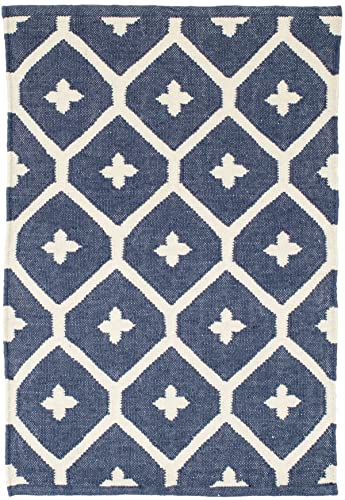 Dash & Albert Elizabeth Indoor/Outdoor Area Rug 9' x 12' Navy