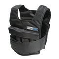RUNmax Adjustable Weighted Vest with Shoulder Pads Option 150LBS Black