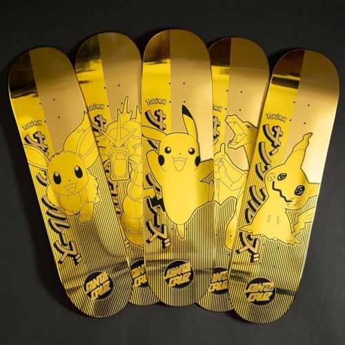 SANTA CRUZ Pokémon Blind Bag Decks 8.0in x 31.6in Random