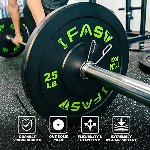 IFAST Power Cage with LAT Pull down System, Squat Rack, Weight Bench, 370lbs Weight Plates