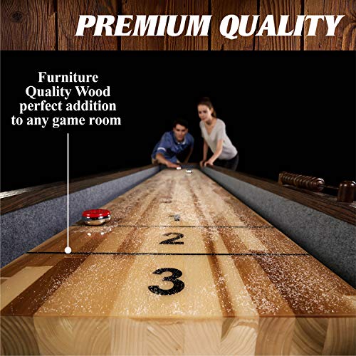 Barrington Billiards Webster Shuffleboard Table Gray