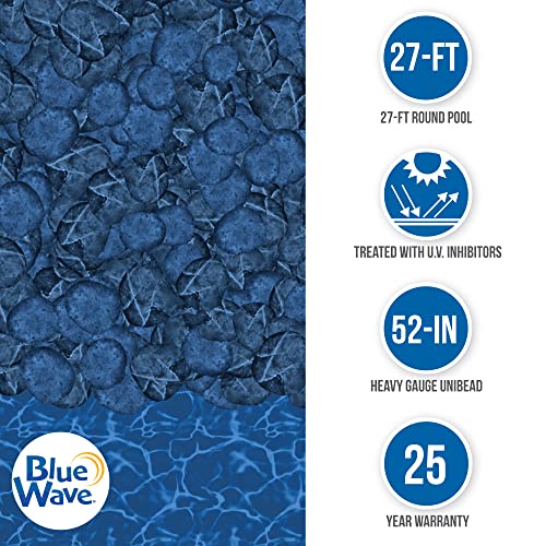 Blue Wave Heavy Gauge Pool Liner 27-FT Pebble Cove