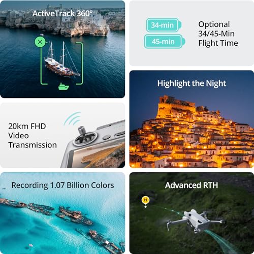 Koozam DJI Mini 4 Pro Drone Mega Battery Bundle Kit Mini 4 Pro