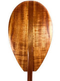 Tikimaster AAA Grade Curly Koa Outrigger Paddle 60 Inch Steersman