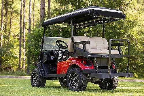RED DOT Premium Golf Cart Enclosure EZGO Express S4 Elite Black