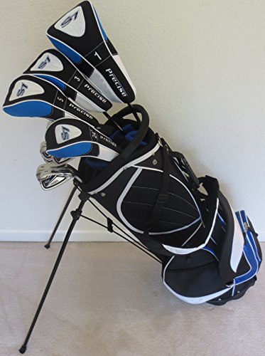 Par Premium Golf Men's Complete Golf Set Clubs & Bag Right Handed Regular Flex