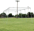 Cimarron Sports Outdoor Practice 70x14x12 1-1/2" Batting Cage Frames Black Stainless Steel