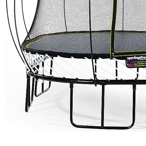Springfree Large Square Trampoline 11ft x 11ft with FlexrHoop Bundle