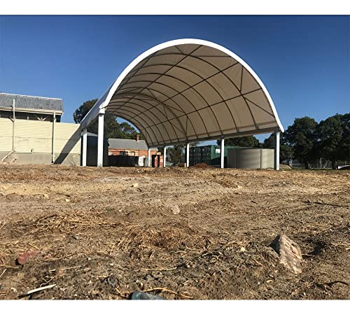 Mytee Products 20' x 40' Shipping Container Canopy Shelter White