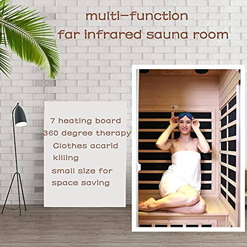 Tailake Two Person Infrared Sauna Room Yellow