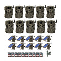 Stealth Cam Fusion X 26 MP Wireless Trail Camera Bundle with Solar Panel and 32GB SD Card