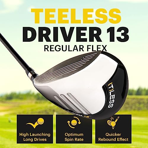 TEELESS TeeLess Driver 13 Right Ladies Flex Black