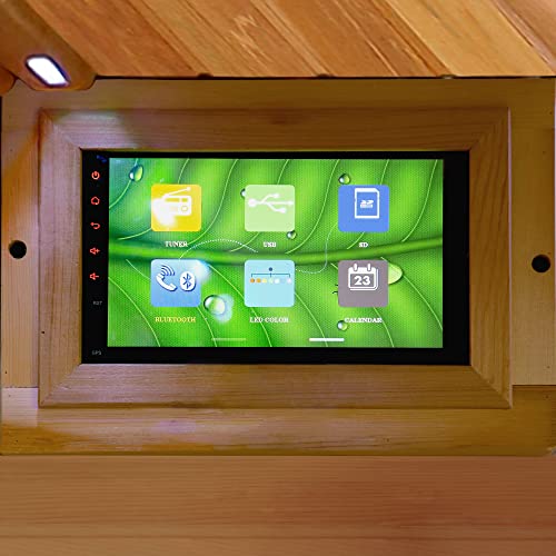 Blue Wave Radiant Saunas BSA1315 Cedar Elite 3-4 Person Infrared Sauna Wood