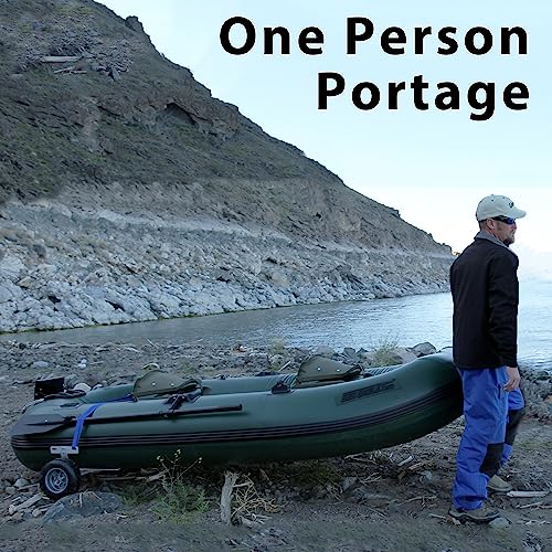Sea Eagle StealthStalker STS10 Frameless Inflatable Fishing Boat Green