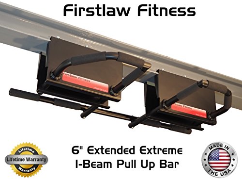 Firstlaw Fitness Extended Extreme I-Beam Pull Up Bar 6