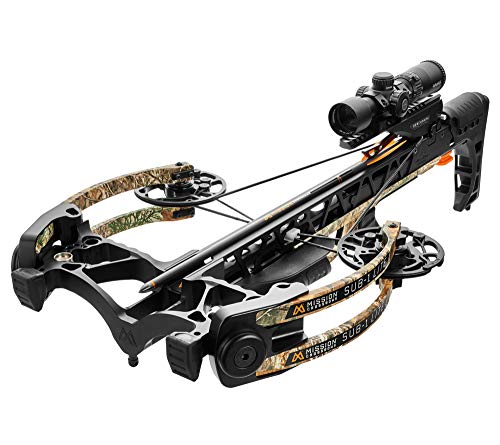 Mission Archery Sub-1 Lite 335FPS RT Edge Camo Crossbow Pro Package Camouflage