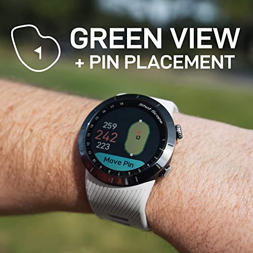 PlayBetter Shot Scope X5 Golf GPS Watch Prestige White