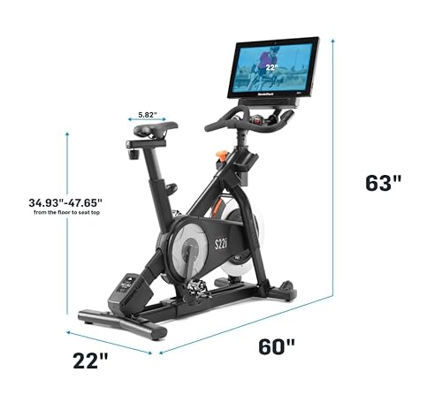NordicTrack Commercial S22i Studio Cycle Black