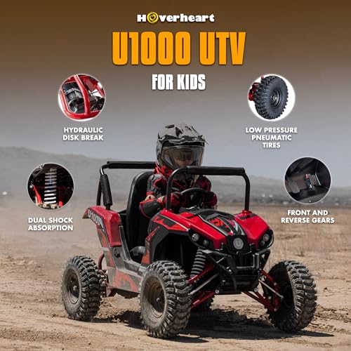 HOVER HEART 48V Large UTV Ride-On Car Blue