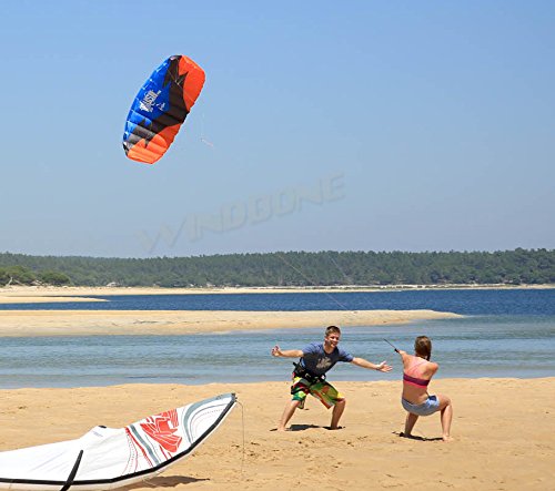 HQ4 HQ Rush V Pro 350 Trainer Power Kite DVD Bundle with Decals, Key Chain & Koozy