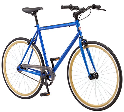 Schwinn Kedzie Single-Speed Fixie Road Bike Blue
