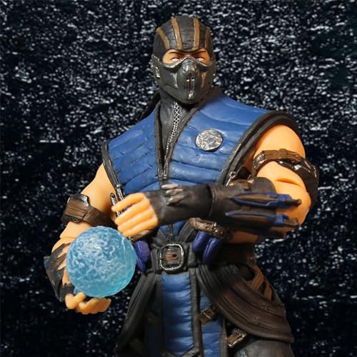 Mezco Mortal Kombat X 3.75" Action Figure: Sub-Zero Multi-colored