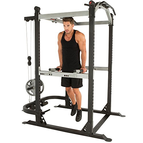 Fitness Reality X-Class Squat Rack Power Cage Black