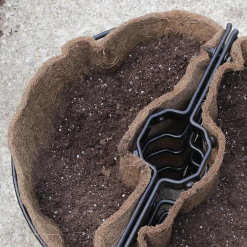 Garden Artisans 10 Pair 25 in Molded Coco Liner for Lamppost Hayrack