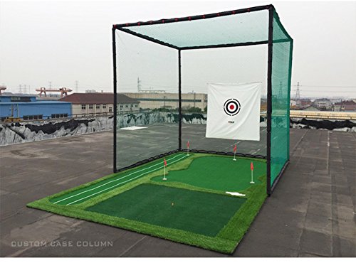 INTBUYING Portable Foldable Golf Hitting Cage